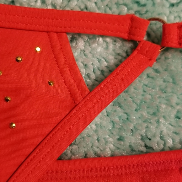 <SMART & SEXY> 2-Piece Coral Pushup Studded Bikini - Picture 14 of 15